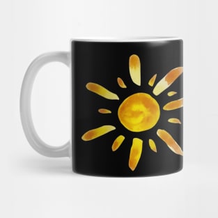 Watercolor Sun Mug